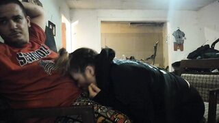 So cuz my stepsister is your daughter means what !! Wtf suck my weenie now wench