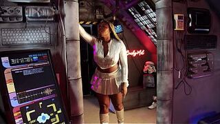 Space Sweethearts ~ Cosmic Seduction in Zero Gravity ~ Black Xeinna Rose ~ Interracial Sex