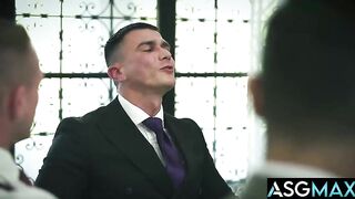ASGMAX - Boss, Underboss, Capo & Soldiers - All In Homosexual Fuckfest With Biggest Ramrods