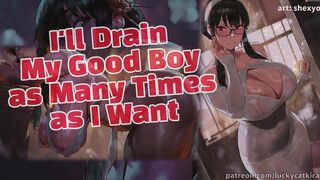 Feral Fdom Drains Your Balls Over and Over CUM IN HER BREED HER DO IT ASMR
