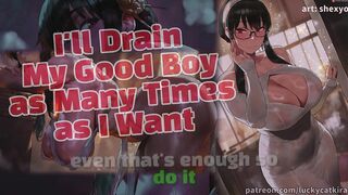 Feral Fdom Drains Your Balls Over and Over CUM IN HER BREED HER DO IT ASMR