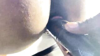 I bust my step sister's booty on her birthday and put my cum on the cake