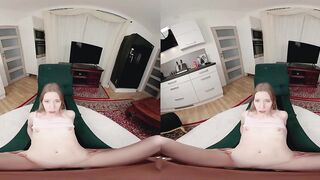 Daughter's Superlatively good Ally Maya Sinn Seduces U in VR - Taboo Screw
