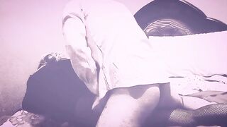 femboy grita como puta cuando se le mete la verga