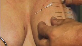 Redhead mother I'd like to fuck Submits to Weighted Teat Clamps