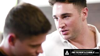 HETEROFLEXIBLE - Virgin Dylan Hayes Has Vehement 1st Time With Michael Boston Behind BF's Back