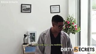 PART 1: I TAKE MY SPOUSE TO THE DOCTOR, AND WHILST THEY ARE RUNNING SOME TESTS ON HIM, I SCREW THE DOCTOR AND THE PLUMBER JOINS US FOR A 3SOME WITH DP.