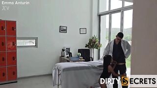 PART 1: I TAKE MY SPOUSE TO THE DOCTOR, AND WHILST THEY ARE RUNNING SOME TESTS ON HIM, I SCREW THE DOCTOR AND THE PLUMBER JOINS US FOR A 3SOME WITH DP.