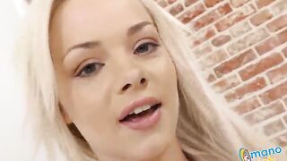 Elsa Jean Teases And Drains A Double Load Onto Her Face