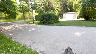 Stranger Screwed Me in a Park WC (risky!)