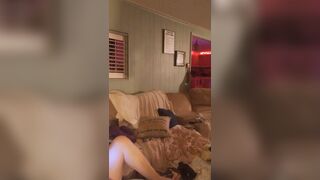 Hotty gets excited whilst playing games and then craves to jerk me off until I cum for her (Full Movie)