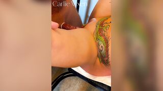 4K Carlie Vixen in Basement Sex Swing Squirting & Creampie with Phil