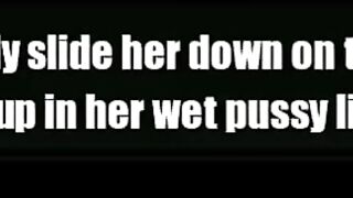 Yielding Cutie with large tits ideal body is banged hard with monster weenie- doomination gameplay