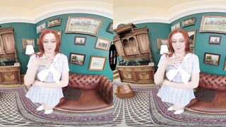 Wicked teen Cherry Crush plays with twat and watches at her stepdad's thick schlong — VirtualTaboo