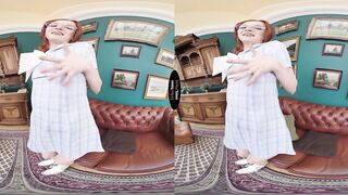 Wicked teen Cherry Crush plays with twat and watches at her stepdad's thick schlong — VirtualTaboo
