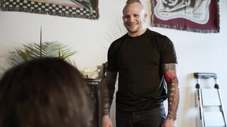 Dude Films a Porno with Milky Mommymilf Neighbour