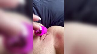 Filling up my taut vagina