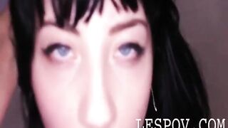 POV Lesbian Great Eye Contact Oral Cunnilingus Pussy Licking