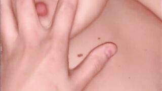 Fucking Girlfriend with Strap with POV. Real Lesbian Couple