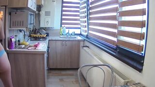 My lesbian housemates hidden cam Part. II