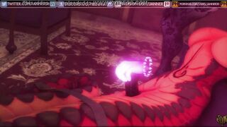 "Librarian's Domain" (3D Lesbian)