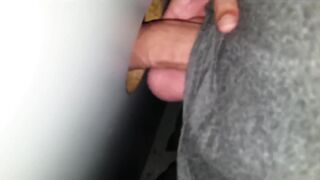 Cute Girlfriend Nervous at Gloryhole Gets Filled