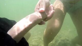 Wife Beach Vacation Sex and Suck Jock Twice