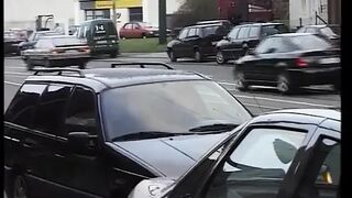 German Amateur Riding and Sucking Rod in the Car