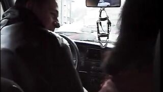 German Amateur Riding and Sucking Rod in the Car