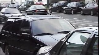 German Amateur Riding and Sucking Rod in the Car