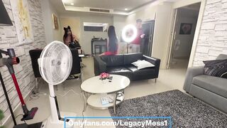 Behind the Scenes Hawt Small Constricted Booty Tgirl Bangs and Get Drilled Always Hard Weenie