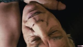 Stepdaddy Mouths My Angel Jock and I Step on His Dong Barefoot