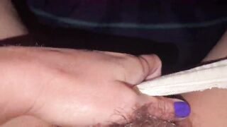 Look how moist it's getting between my legs. Female POV.