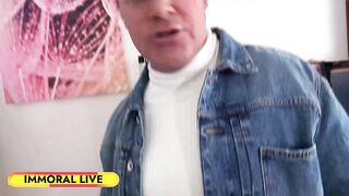 Ayda Swinger Takes Step-Dad's Buddies Biggest Schlongs!