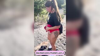 Pissing On The Ebony Dessert, A Guy Find Me?