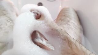 Relaxing in the Foam — Until Things Got Intensive