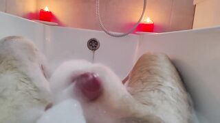 Relaxing in the Foam — Until Things Got Intensive