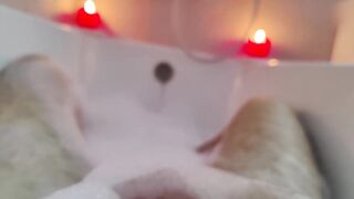 Relaxing in the Foam — Until Things Got Intensive