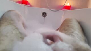 Relaxing in the Foam — Until Things Got Intensive