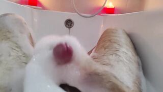 Relaxing in the Foam — Until Things Got Intensive