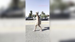 Smokin' stripped in the street?