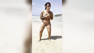 ?Pissing On The Beach? Im VERY WICKED?