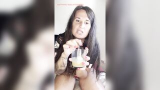 Playing With A MILKY Cock-sock?