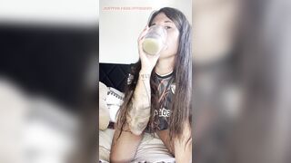 Playing With A MILKY Cock-sock?
