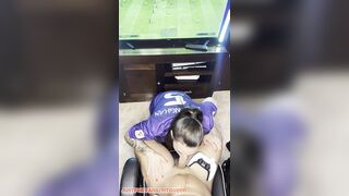 SOCCER PLAYERS⚽️ Sucking His OVERWEIGHT Shlong So Hard