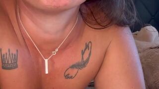 LittleFeet Is Hungry, This babe Plays With A Milky Cock-sock??