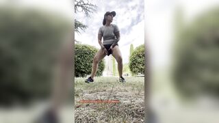 After Gym? GIANT VOID URINE In Public?