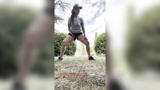 After Gym? GIANT VOID URINE In Public?