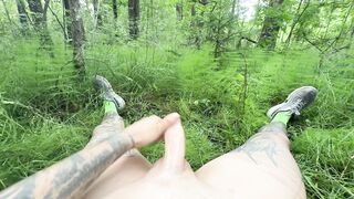 Excited Hunk love jerking Off & Cumming