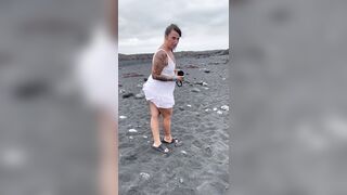 Urinate On The Nudist Beach??